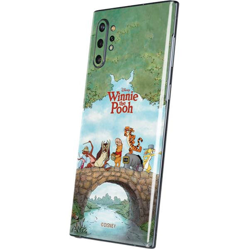 Disney Winnie the Pooh All Characters Galaxy Note 10 Plus Skin