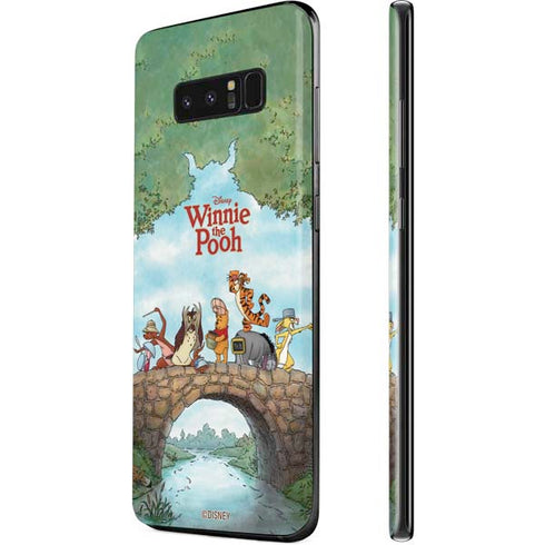 Disney Winnie the Pooh All Characters Galaxy Note 8 Skin