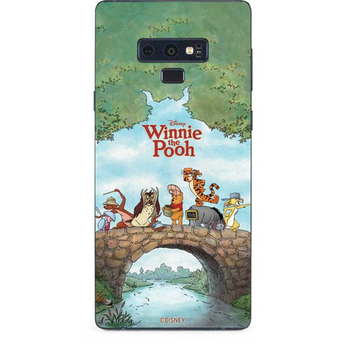 Disney Winnie the Pooh All Characters Galaxy Note 9 Skin