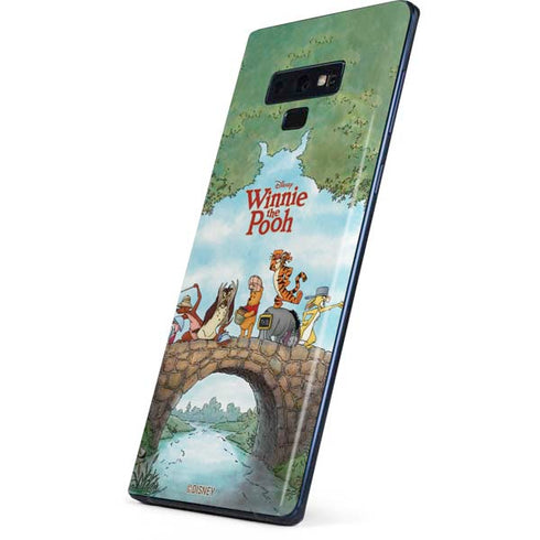Disney Winnie the Pooh All Characters Galaxy Note 9 Skin