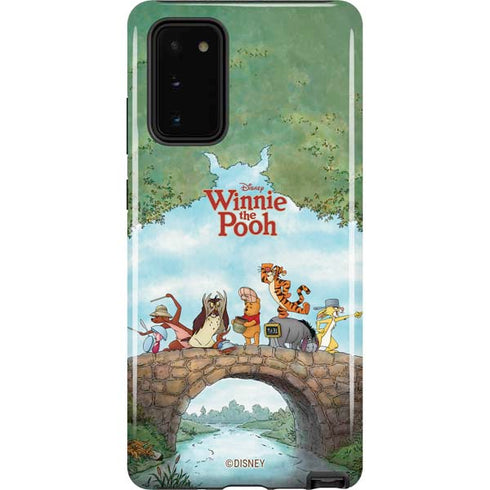 Disney Winnie the Pooh All Characters Galaxy Note20 5G Pro Case