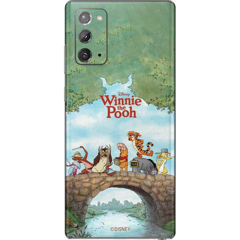 Disney Winnie the Pooh All Characters Galaxy Note20 5G Skin