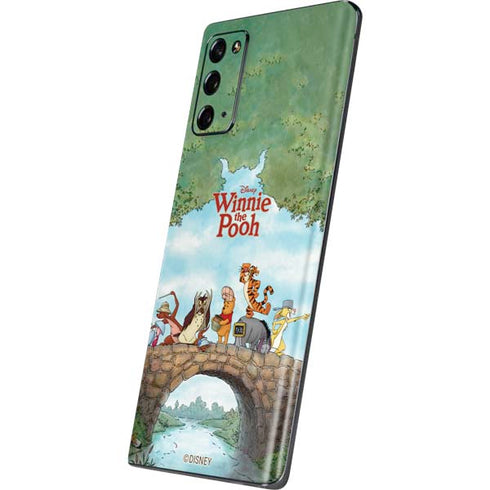 Disney Winnie the Pooh All Characters Galaxy Note20 5G Skin