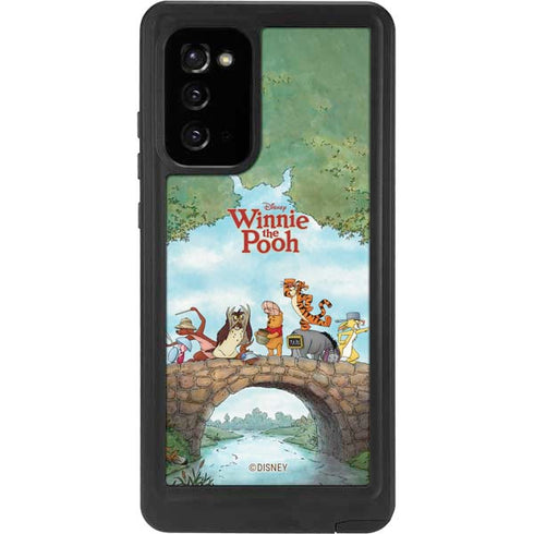 Disney Winnie the Pooh All Characters Galaxy Note20 5G Waterproof Case