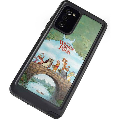 Disney Winnie the Pooh All Characters Galaxy Note20 5G Waterproof Case