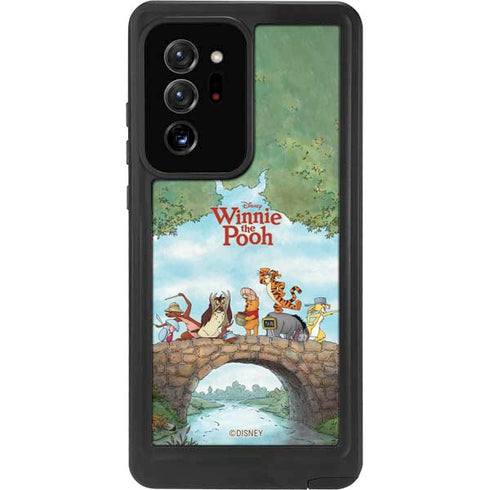 Disney Winnie the Pooh All Characters Galaxy Note20 Ultra 5G Waterproof Case