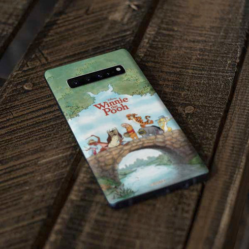 Disney Winnie the Pooh All Characters Galaxy S10 Plus Skin