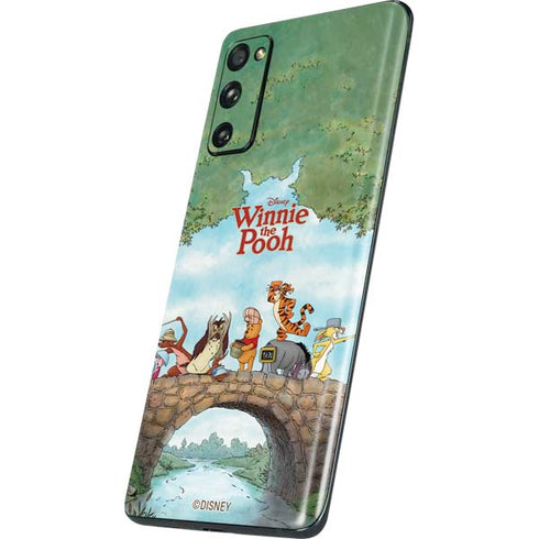 Disney Winnie the Pooh All Characters Galaxy S20 Fan Edition Skin