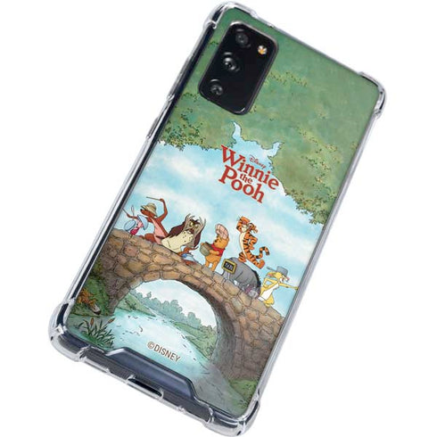 Disney Winnie the Pooh All Characters Galaxy S20 FE Clear Case
