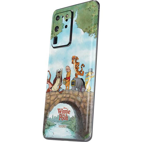 Disney Winnie the Pooh All Characters Galaxy S20 Ultra 5G Skin
