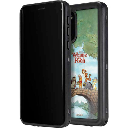 Disney Winnie the Pooh All Characters Galaxy S20 Waterproof Case