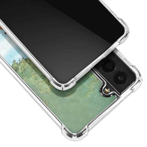 Disney Winnie the Pooh All Characters Galaxy S21 FE Clear Case