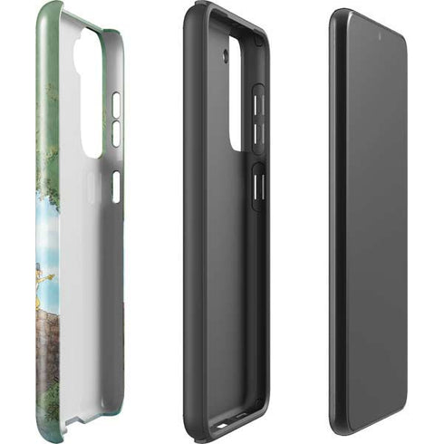 Disney Winnie the Pooh All Characters Galaxy S21 FE Pro Case