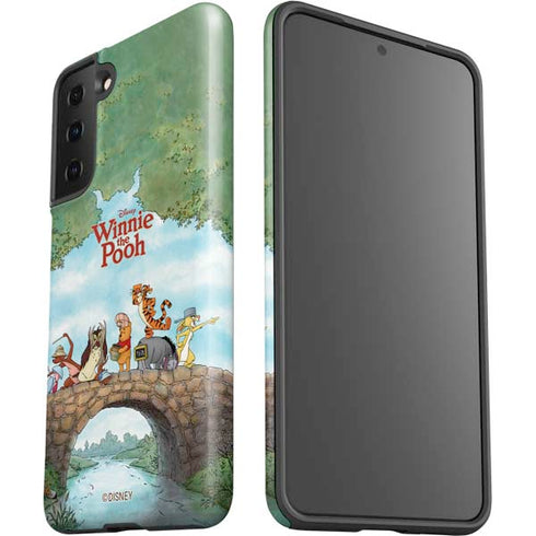 Disney Winnie the Pooh All Characters Galaxy S21 FE Pro Case