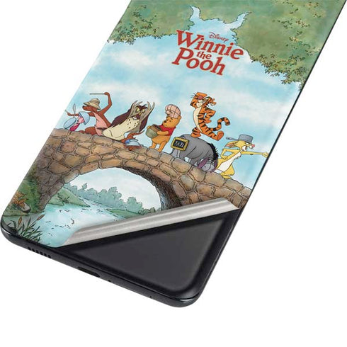Disney Winnie the Pooh All Characters Galaxy S21 Plus 5G Skin