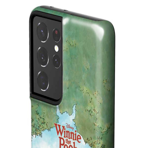 Disney Winnie the Pooh All Characters Galaxy S21 Ultra 5G Pro Case