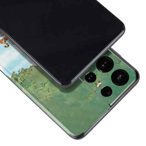 Disney Winnie the Pooh All Characters Galaxy S21 Ultra 5G Skin