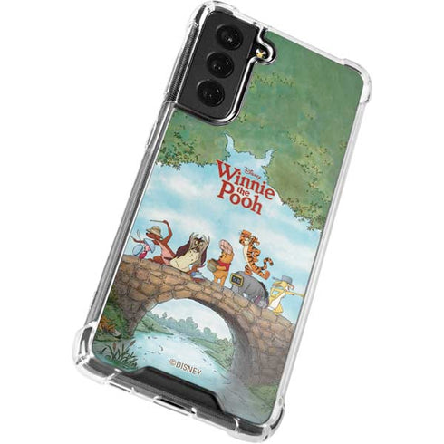 Disney Winnie the Pooh All Characters Galaxy S22 Plus Clear Case