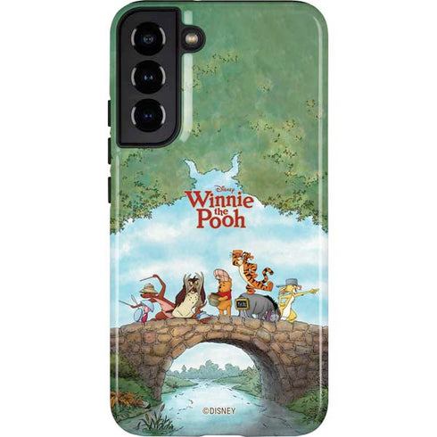 Disney Winnie the Pooh All Characters Galaxy S22 Plus Pro Case
