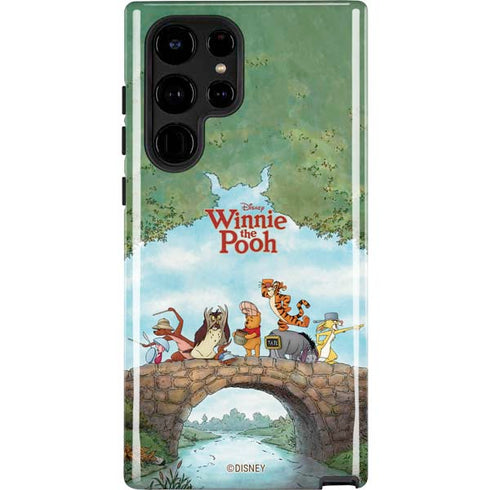 Disney Winnie the Pooh All Characters Galaxy S22 Ultra Pro Case
