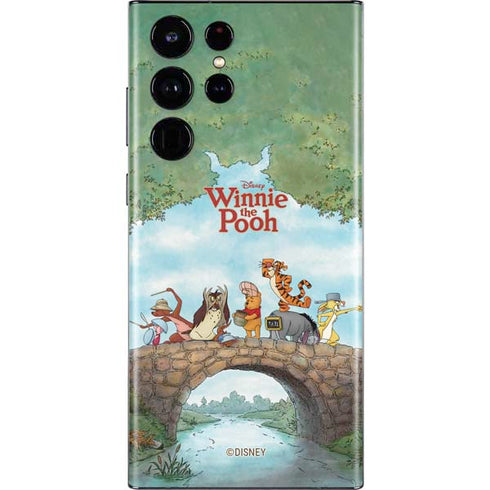 Disney Winnie the Pooh All Characters Galaxy S22 Ultra Skin