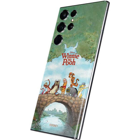 Disney Winnie the Pooh All Characters Galaxy S22 Ultra Skin