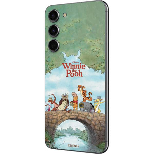 Disney Winnie the Pooh All Characters Galaxy S23 Plus Skin