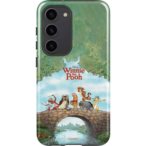Disney Winnie the Pooh All Characters Galaxy S23 Pro Case