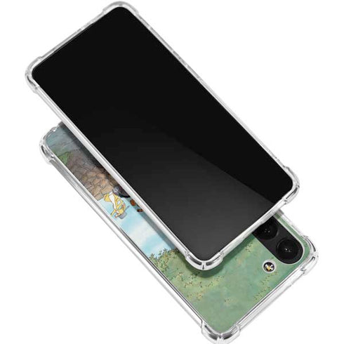 Disney Winnie the Pooh All Characters Galaxy S24 FE Clear Case