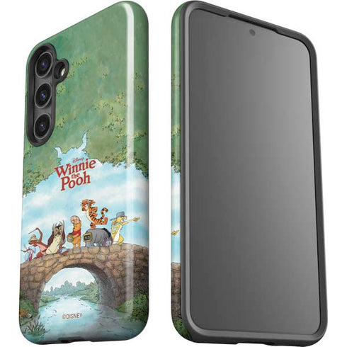 Disney Winnie the Pooh All Characters Galaxy S25 Impact Case