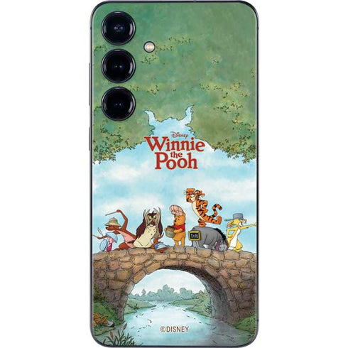 Disney Winnie the Pooh All Characters Galaxy S24 Plus Skin
