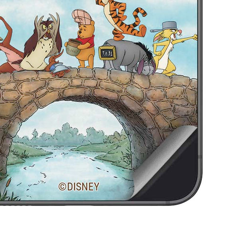 Disney Winnie the Pooh All Characters Galaxy S25 Plus Skin