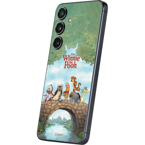 Disney Winnie the Pooh All Characters Galaxy S25 Skin