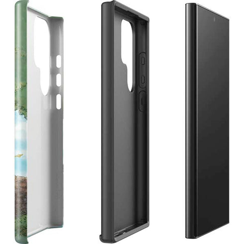 Disney Winnie the Pooh All Characters Galaxy S25 Ultra Impact Case
