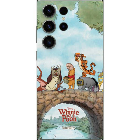 Disney Winnie the Pooh All Characters Galaxy S25 Ultra Skin