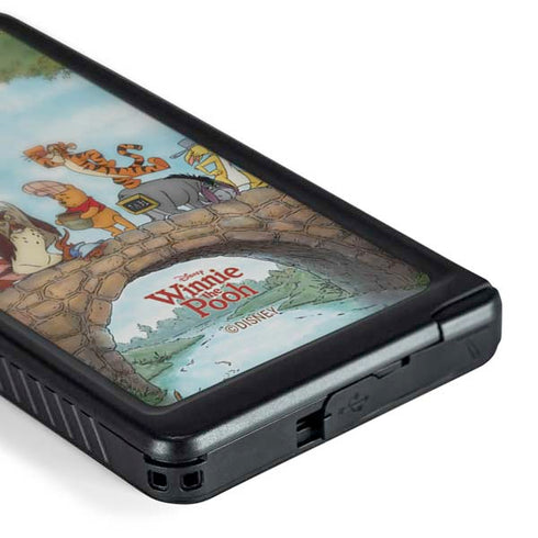 Disney Winnie the Pooh All Characters Galaxy S24 Ultra Waterproof Case