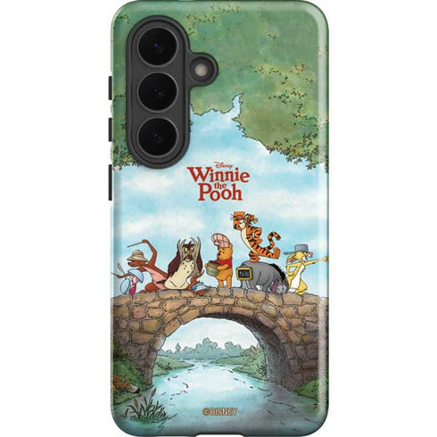 Disney Winnie the Pooh All Characters Galaxy S26 Plus Impact Case