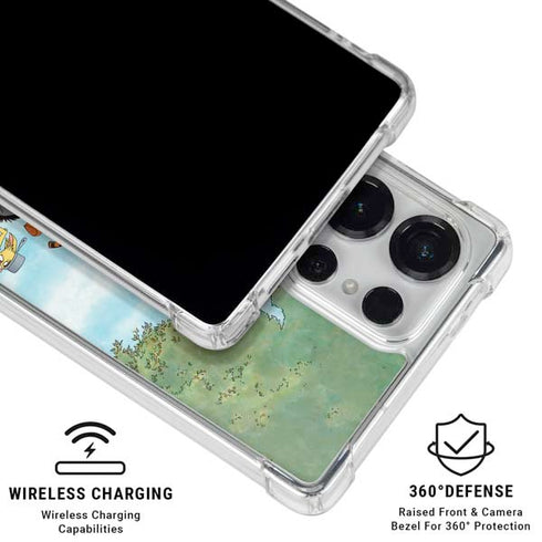 Disney Winnie the Pooh All Characters Galaxy S26 Ultra Clear Case