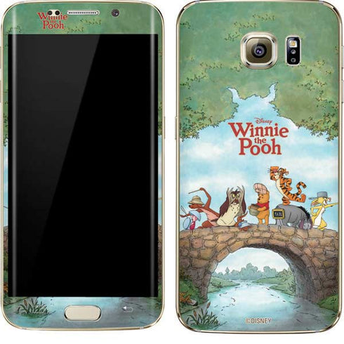 Disney Winnie the Pooh All Characters Galaxy S7 Edge Skin