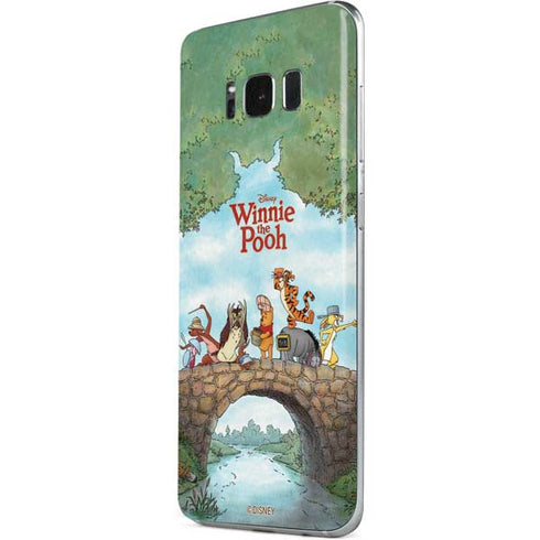 Disney Winnie the Pooh All Characters Galaxy S8 Plus Skin