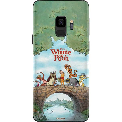 Disney Winnie the Pooh All Characters Galaxy S9 Skin