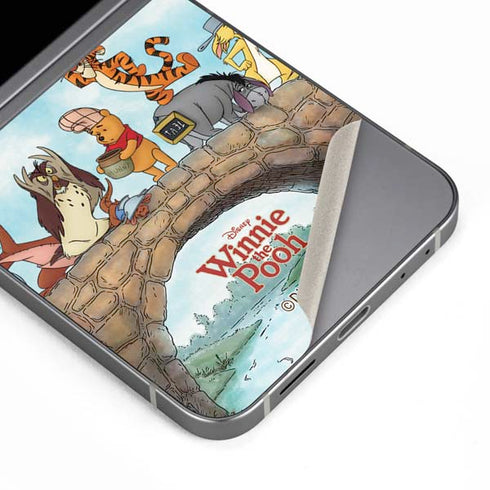 Disney Winnie the Pooh All Characters Galaxy Z Flip6 Skin