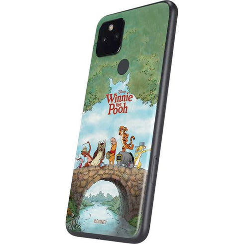 Disney Winnie the Pooh All Characters Google Pixel 5a Skin