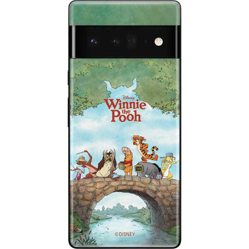 Disney Winnie the Pooh All Characters Google Pixel 6 Pro Skin