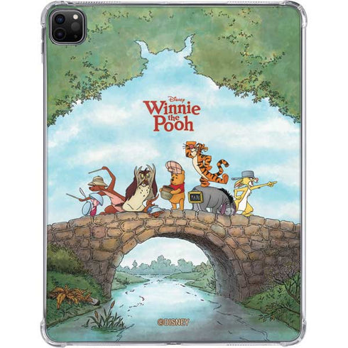 Disney Winnie the Pooh All Characters iPad Pro 11in (2024) Clear Case