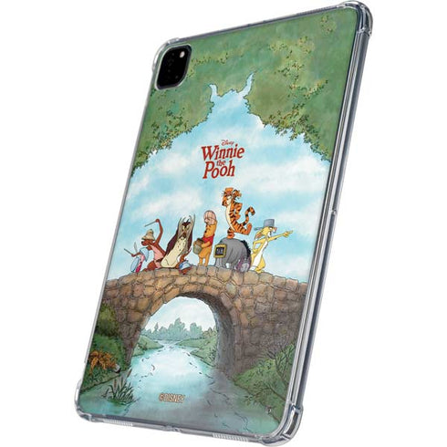 Disney Winnie the Pooh All Characters iPad Pro 11in (2024) Clear Case