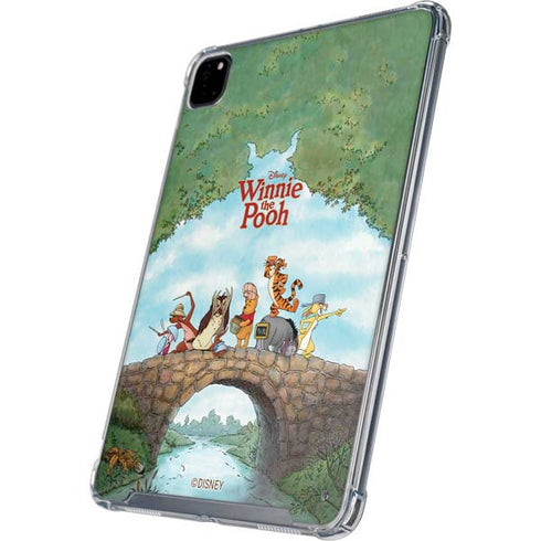 Disney Winnie the Pooh All Characters iPad Pro 12.9in (2020) Clear Case