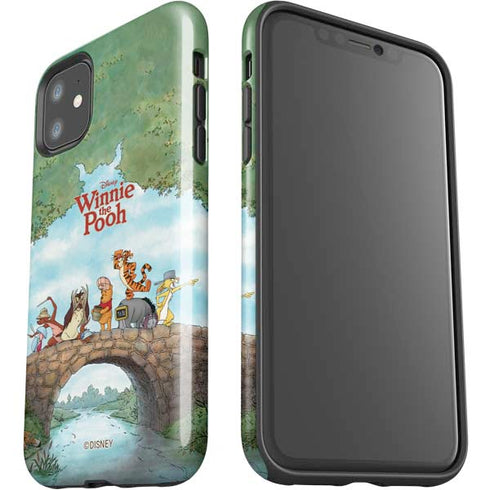 Disney Winnie the Pooh All Characters iPhone 11 Impact Case
