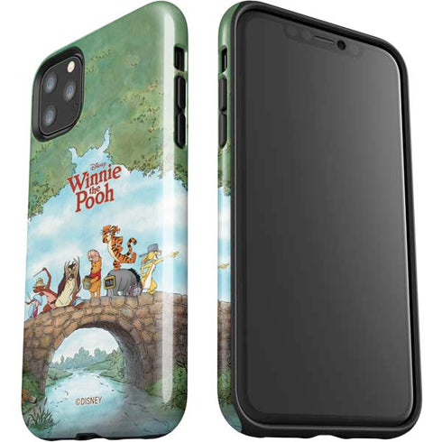 Disney Winnie the Pooh All Characters iPhone 11 Pro Max Impact Case