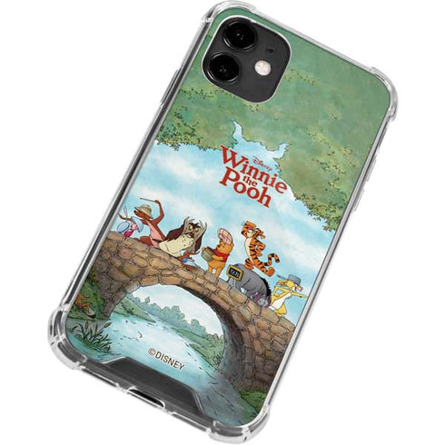 Disney Winnie the Pooh All Characters iPhone 12 Clear Case
